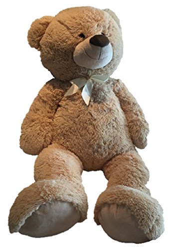 XXL Teddybär 1m Hellbraun Kuschelbär Kuscheltier Stofftier Bär Teddy – Bild 5