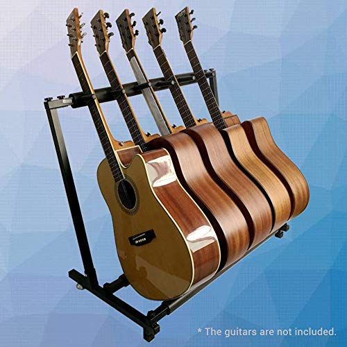 SHUIYUE Support de Guitare Multi 5 Support Support d’affichage Universel Pliable Noir Portable pour Guitare Acoustique… - Les Beatles, Paul McCartney, John Lennon, RIngo Starr, George Harrison SHUIYUE Support de Guitare Multi 5 Support Support d'affichage Universel Pliable Noir Portable pour Guitare Acoustique… – Image 5