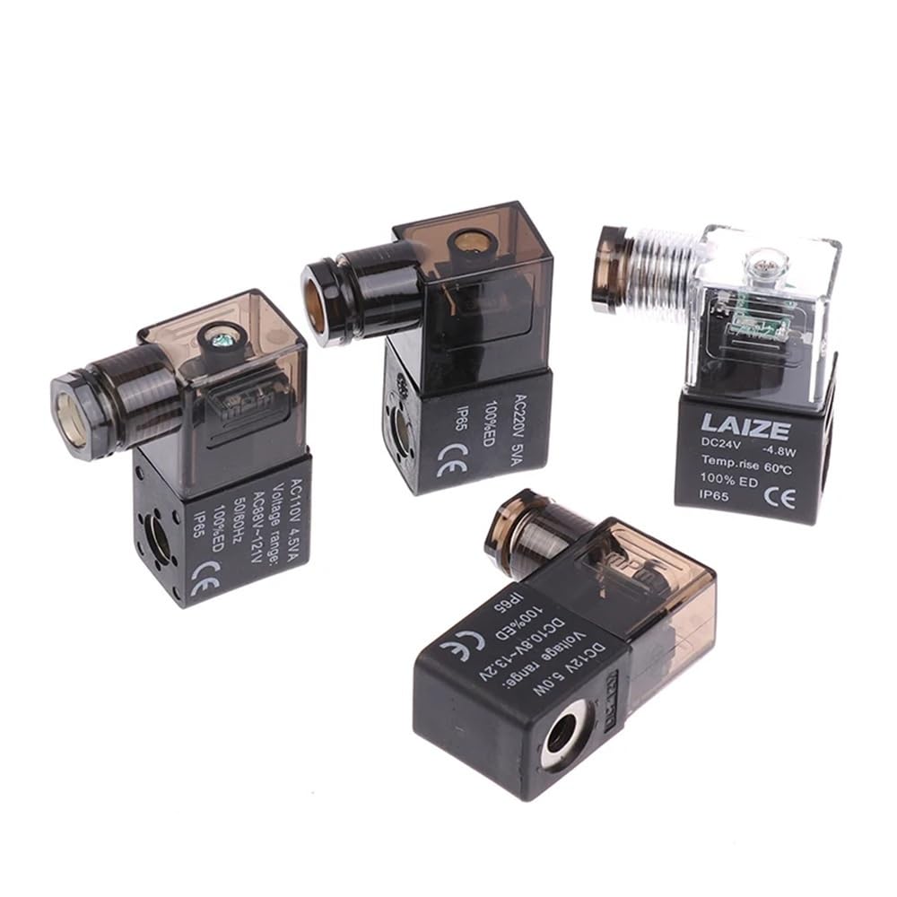 Bobine pour électrovanne lumineuse LED 24V pour un diagnostic visuel rapide
