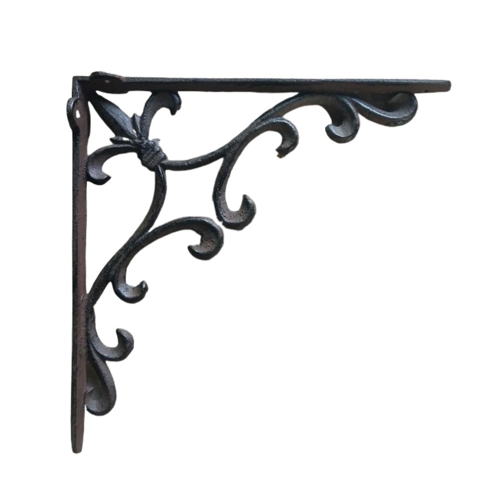 Estante de soporte angular hierro fundido para estante almacenamiento de pared