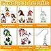 Glenmal 9 Pairs Valentine's Holiday Earrings for Women St. Patrick's Day Gnome/Truck/Floral Vase Acrylic Drop Dangle Earring(Festive Style)