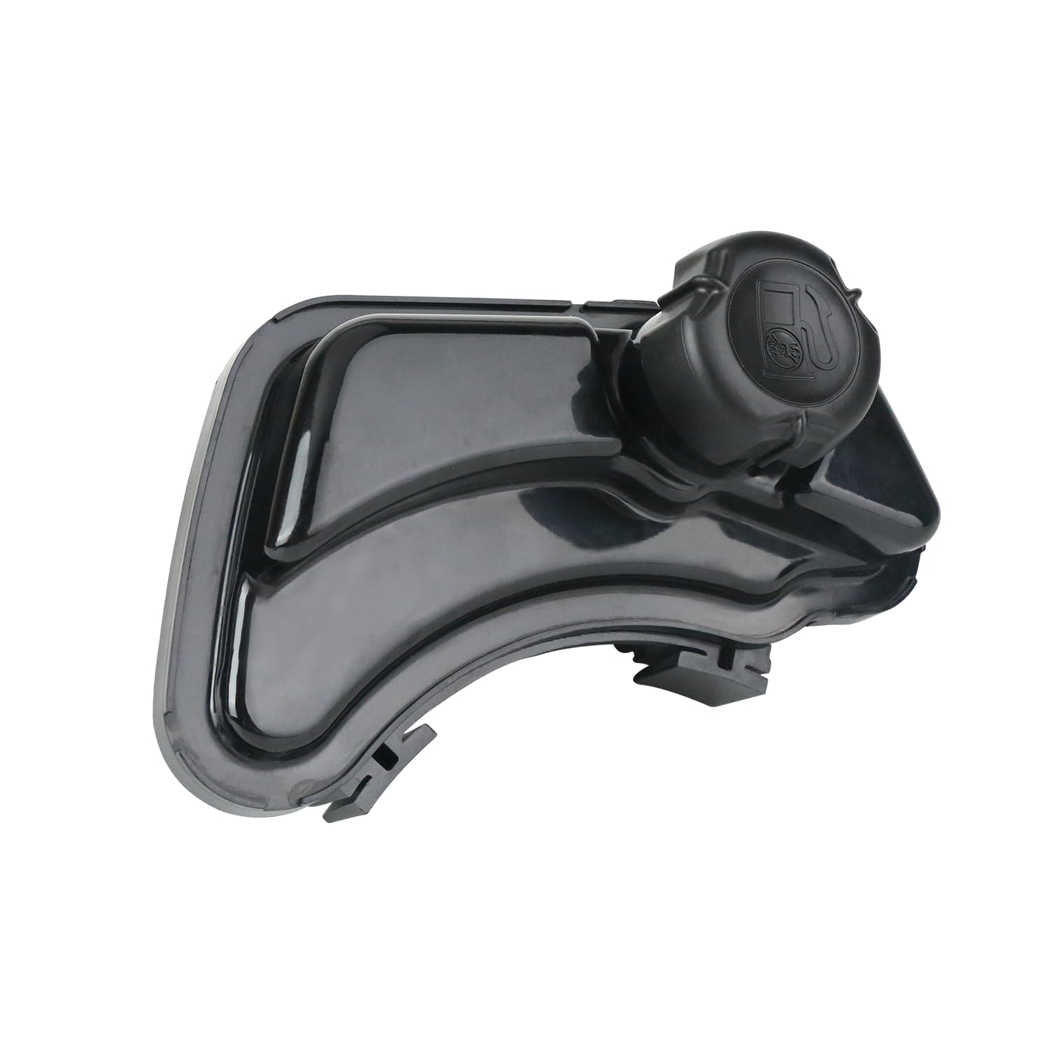 Kit Réservoir à Essence Tondeuse à Gazon - 2 Pièces (réservoir + Bouchon) - Remplace 594112 - Noir