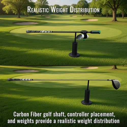 Image of DeadEyeVR - DriVR Elite - Golf Club for Quest - Realistic VR Golf Simulator Handle - Weighted VR Golf Club Grip for Enhanced Play
