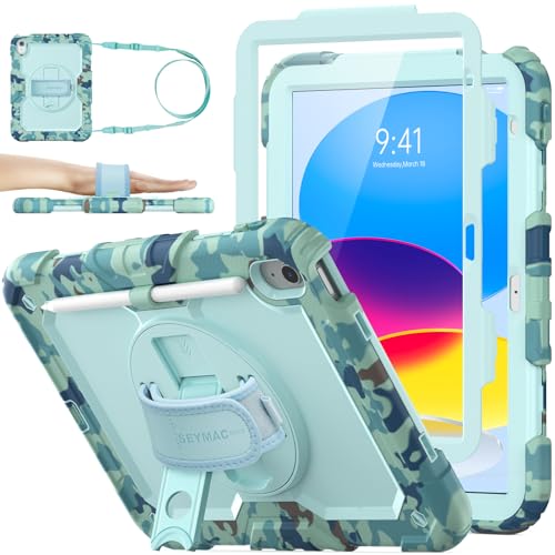 Coque iPad 11ème génération antichoc protection intégrale 2025 2022 avec porte-crayon