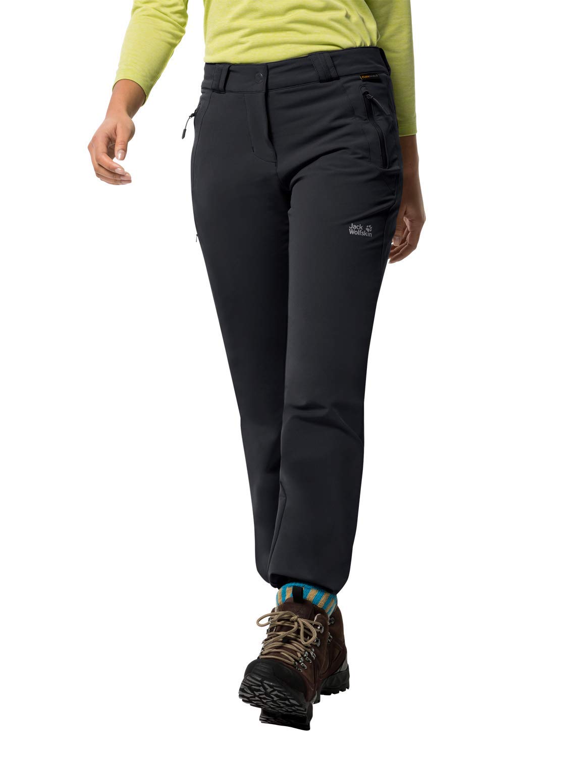 Jack Wolfskin Activate Thermic Pants Women's Pants - Black, 38