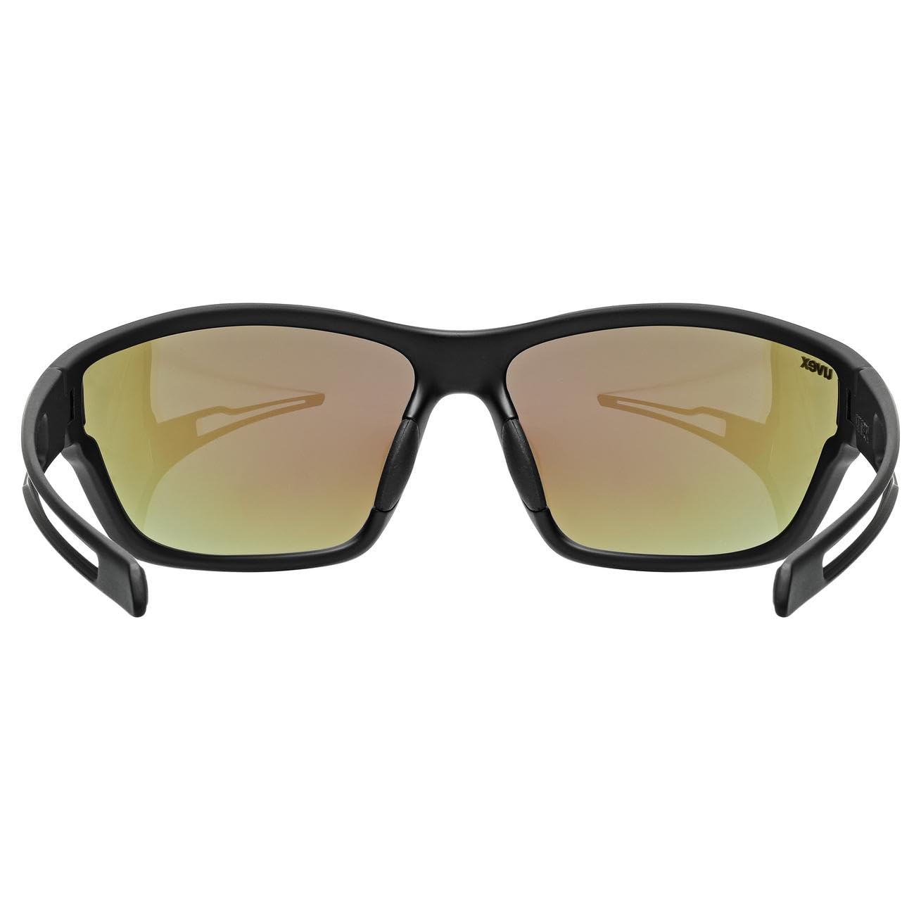 uvex sportstyle 806, okulary sportowe unisex-dorosły, black matt, one size