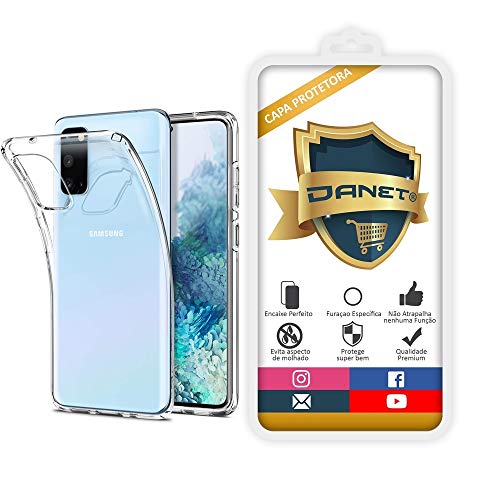 Capa Capinha Para Samsung Galaxy S20, S20 5g e S11 com Tela de 6.2Polegadas Capinha Transparente Cle