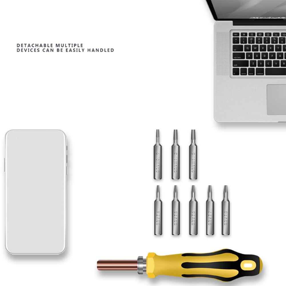Hopbucan 70-in-1 Screwdriver Combination Mobile Phone Pin Set Special-Shaped Screwdriver Multifunctional Household Tool Set Easy to Use - Image 3