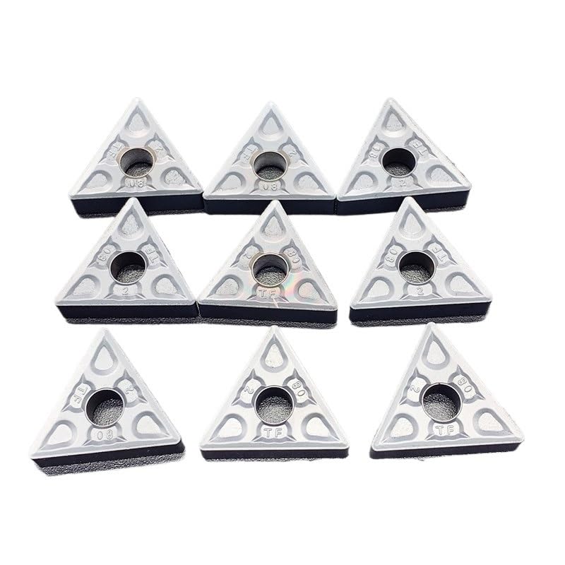 Juego de 10 insertos de carburo para torno CNC miniatura 3