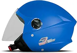 CAPACETE ABERTO PRO TORK NEW LIBERTY 3 ELITE FOSCO AZUL CELESTE TAM. 60