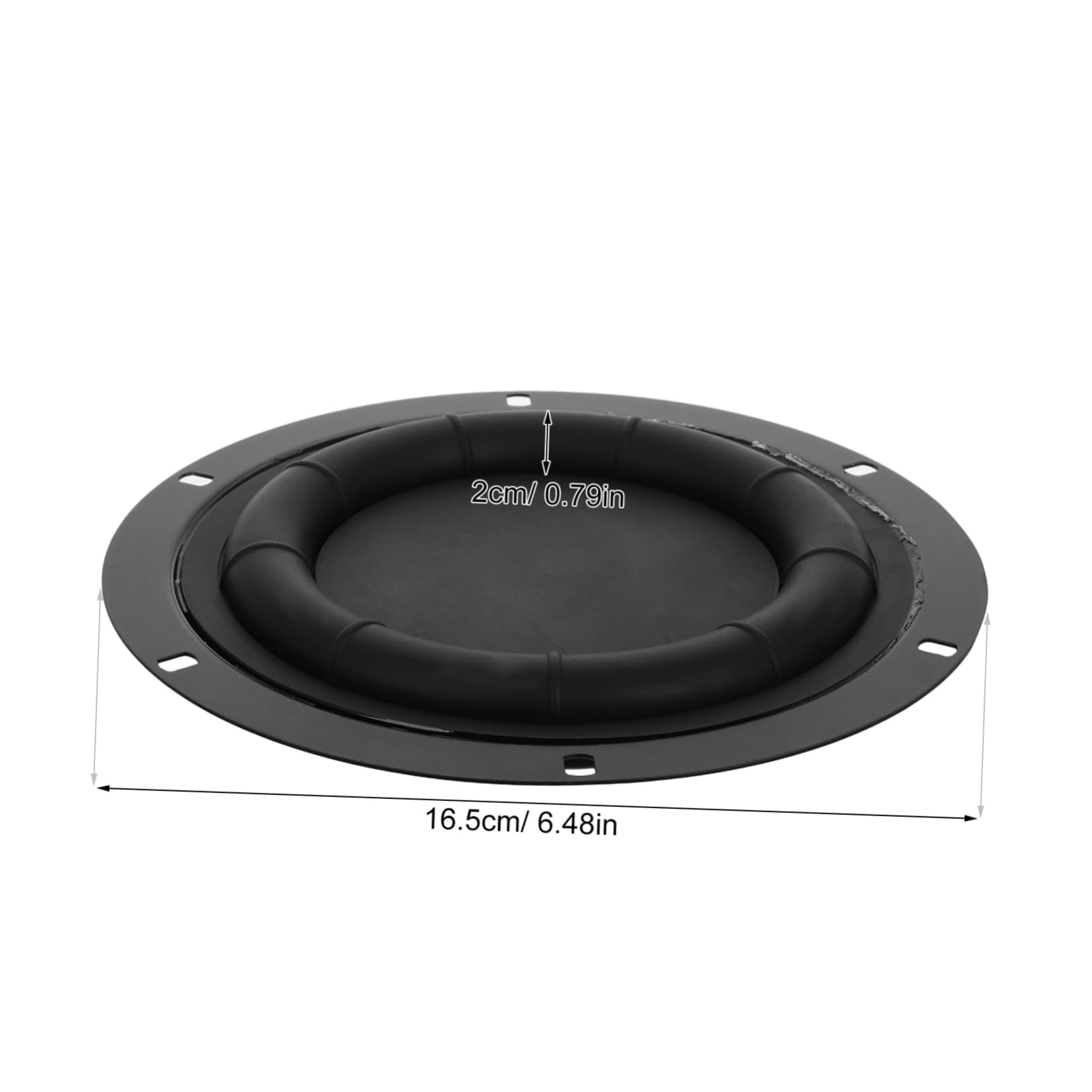 SOESFOUFU Bass Enhancer: Round Diaphragm Bass Radiator Plate Speaker Vibration Part for Diy Speaker Radiators