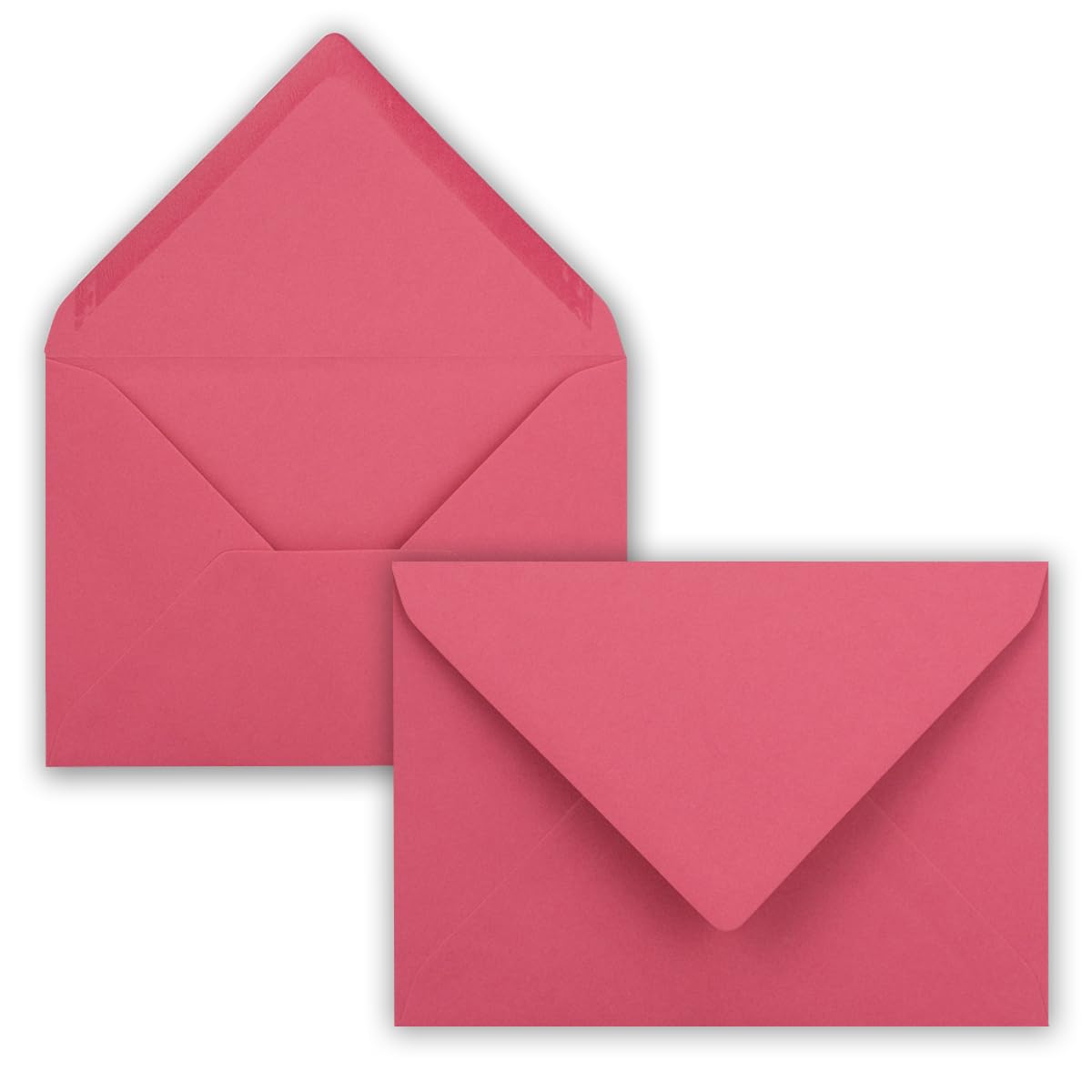 Neuser Colourfree C6 Envelopes, 162 x 114 mm, Self-Adhesive 75 Umschläge 58-Flamingo
