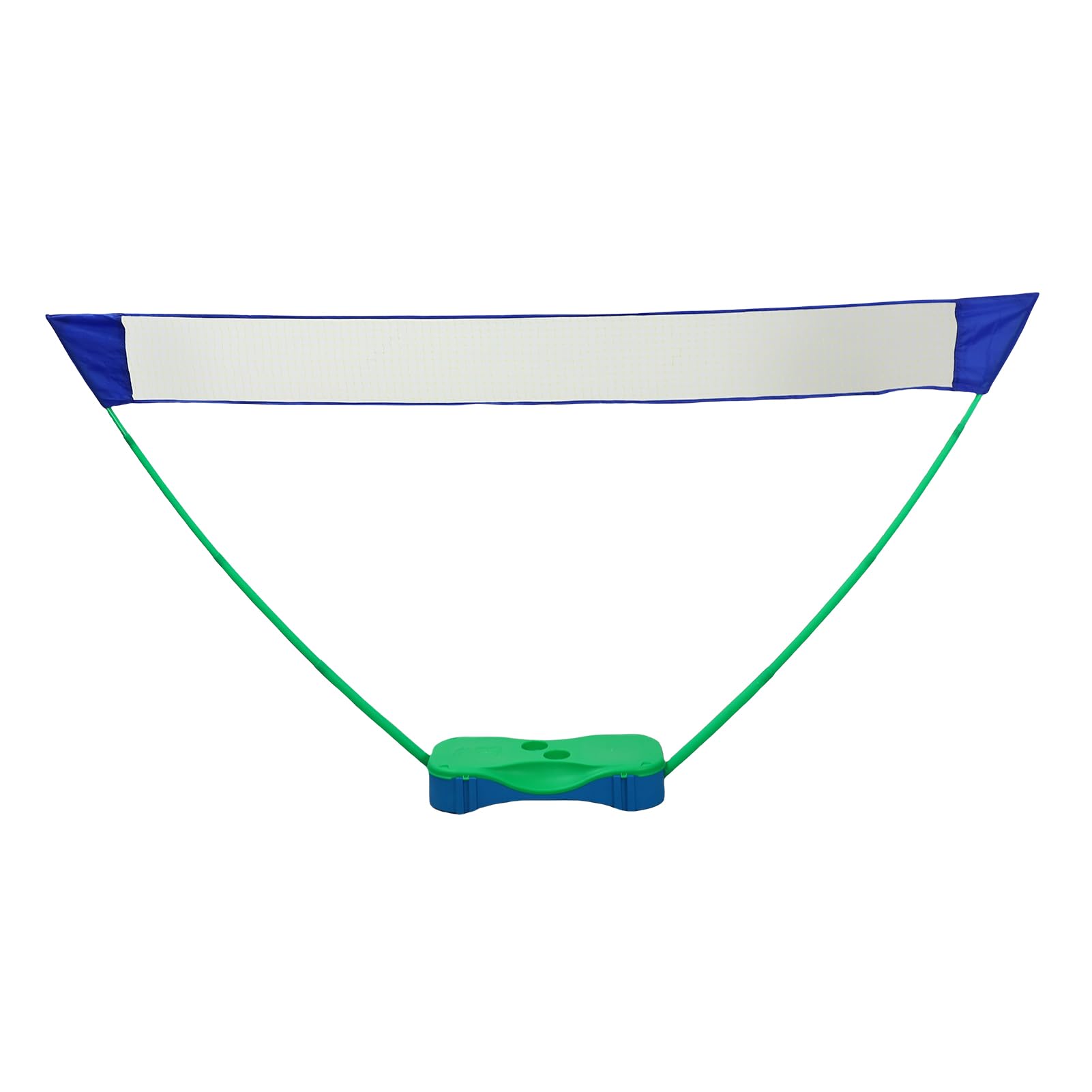 Alomejor Rete da Badminton portatile, robusta in polipropilene ABS per Tennis e Badminton, con base di stoccaggio per giochi al coperto e all'aperto