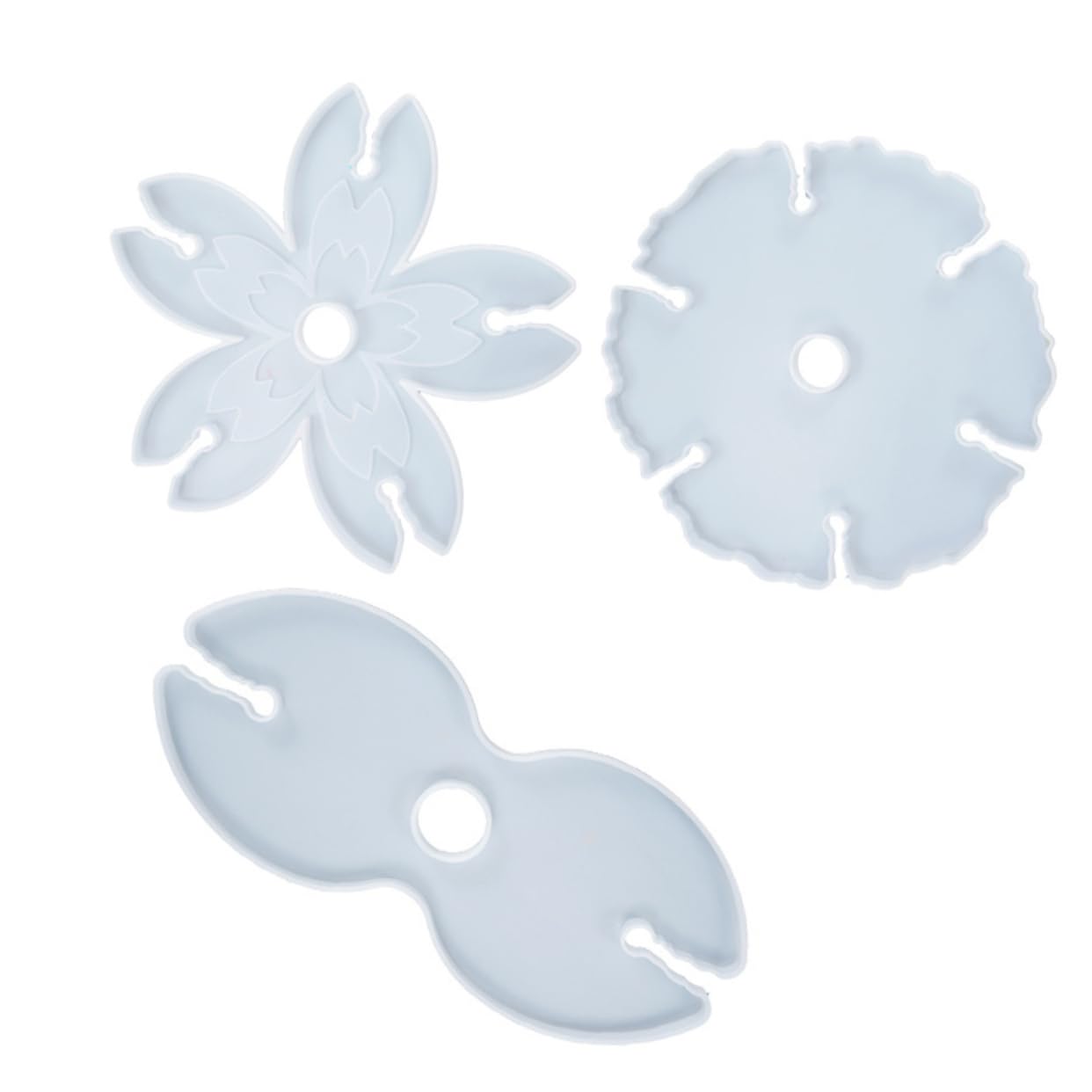 Moule en silicone de haute qualité pour dessous de bouteille, conçu en résine souple et robuste