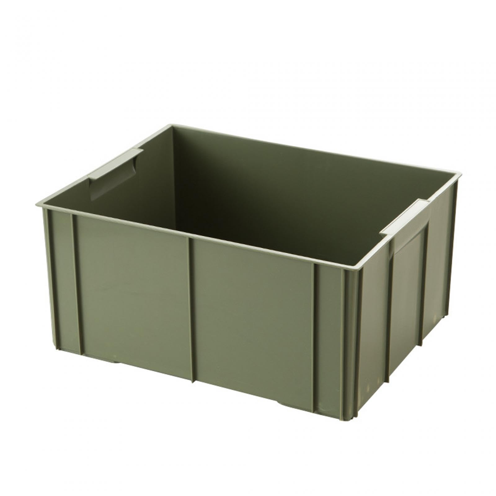 Boîte de rangement empilable pour stopper le désordre des objets volumineux chez soi