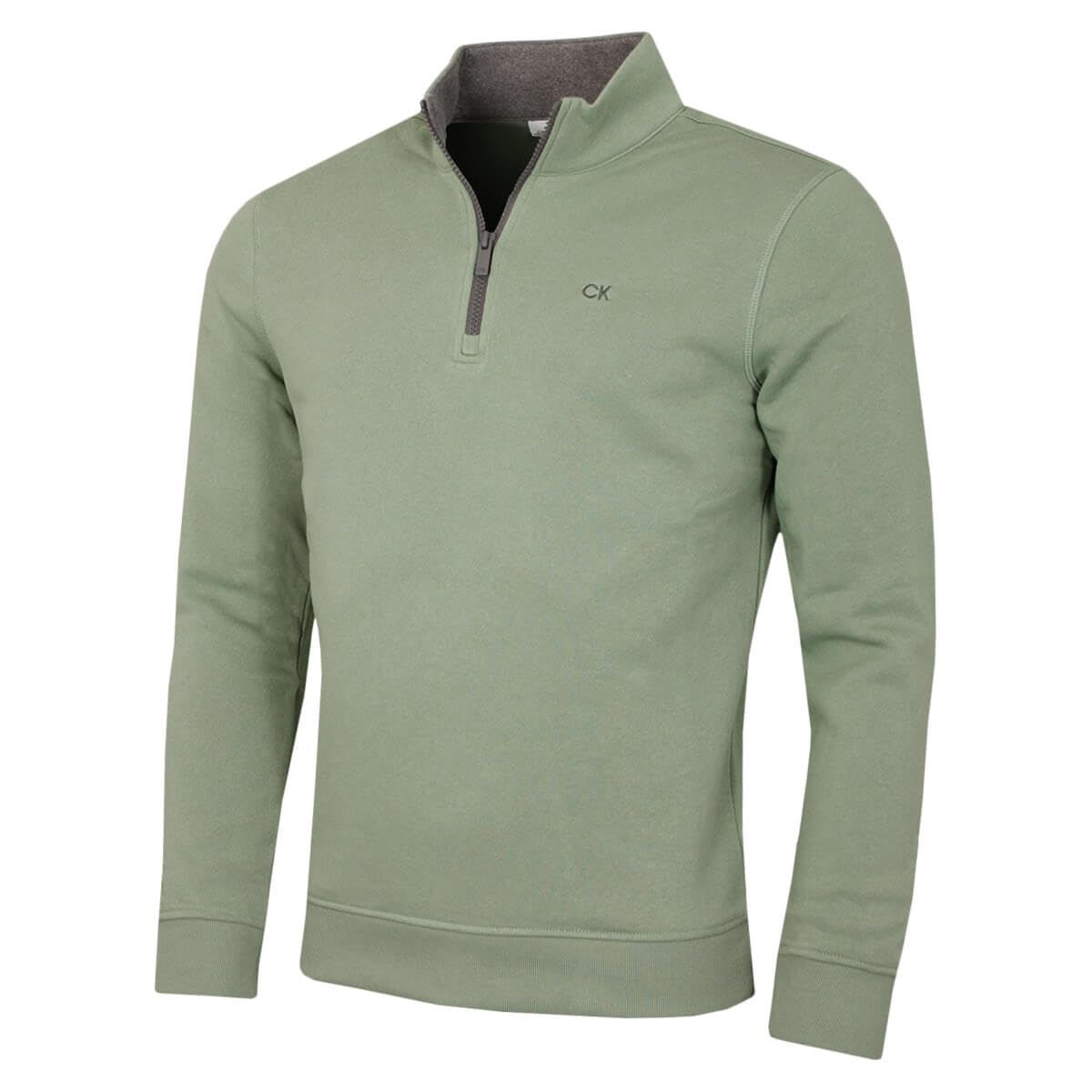 Calvin Klein Men's Sage Rocky Half Zip Supersoft Sweater - Xxxxl