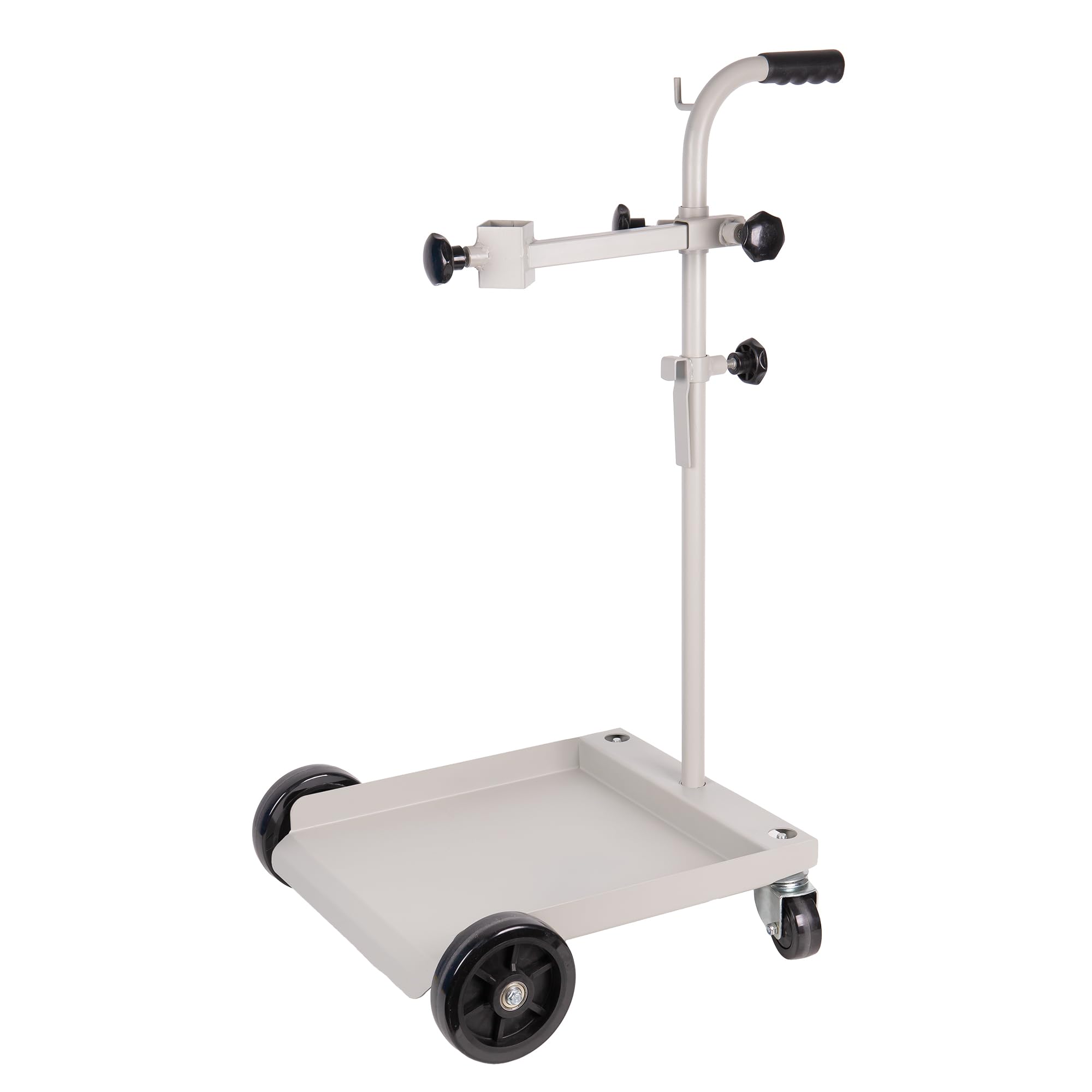 Cofan Carretilla portabidones de 60 litros | Ruedas delanteras de Ø150 mm y traseras de Ø75 mm | Mango ergonómico | Estructura de acero reforzado | Transporte de bidones en talleres y entornos industr