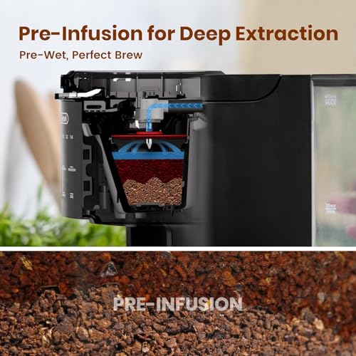 Gevi-EzPod-Compact-Single-Serve-Coffee-Maker-Pod-Coffee-Maker-Compatible-with-Single-Serve-Pods-and-Ground-Coffee-40-oz-Reservoir-Portable-Ideal-for-Office-Camping-1000W-Iced-Coffee-Maker-Black Gevi EzPod Compact Single Serve Coffee Maker Pod Coffee Maker Compatible with Single Serve Pods and Ground Coffee 40 oz Reservoir Portable Ideal for Office Camping 1000W Iced Coffee Maker Black