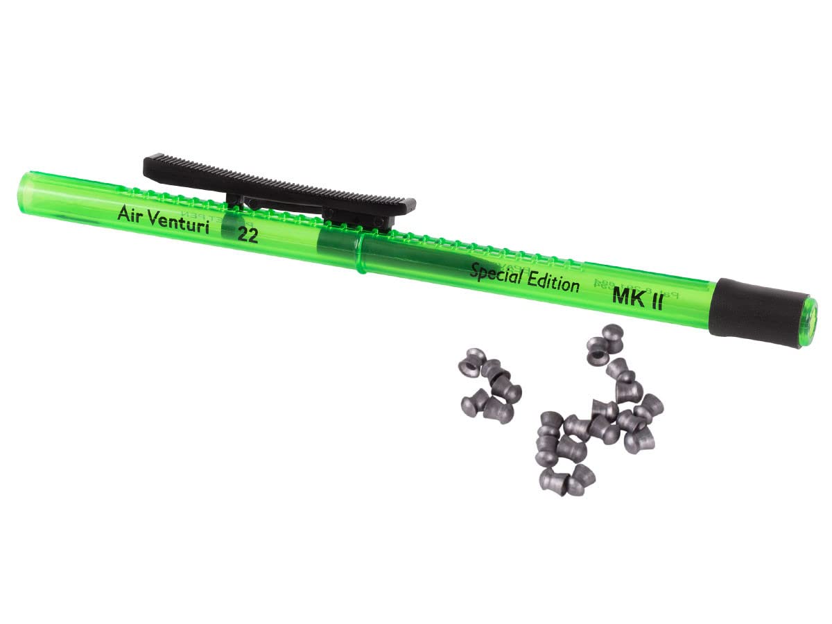 Air Venturi Pellet Pen, Available in .177 (Blue) and .22 (Green)