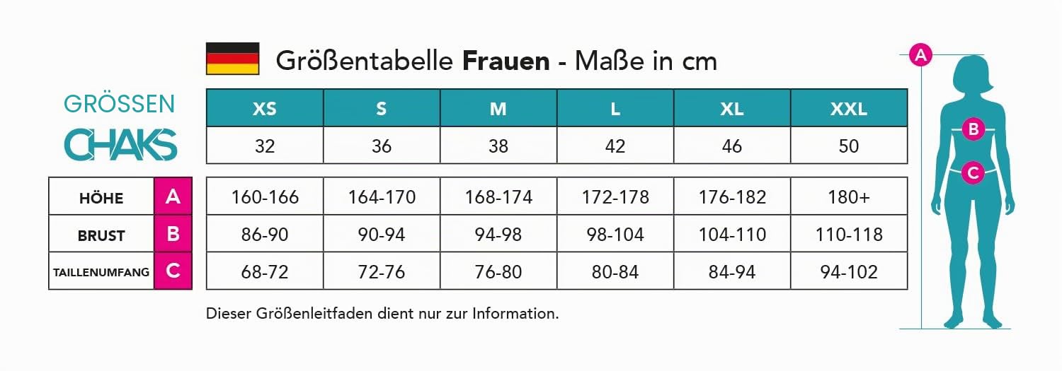 Chaks - Falbala Kostüm für Damen, Gallierin Outfit | Offizielle Asterix Verkleidung, 2-teiliges Set mit Oberteil und Rock für Karneval und Comic Con