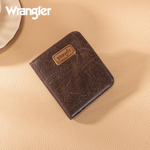 Image of Montana West X Wrangler Small Wallet Women Slim Thin Wallets Card Cases Money Organizer Minimalist Pocket Wallet with RFID Lining