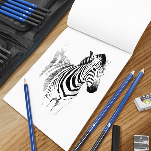 Mybrelar MY-SC-001 Sketching And Drawing Kit, 41 Pcs Professional Drawing Pencils For Sketching Kit With Sketchbook, Graphite And Charcoal Pencils, Art Drawing Set thumb #5