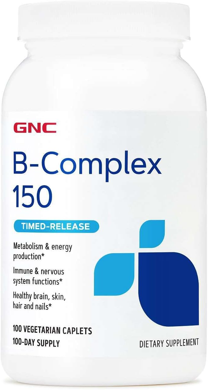B-Complex 150, Metabolism & Energy Production, Timed-Release, 100 Count