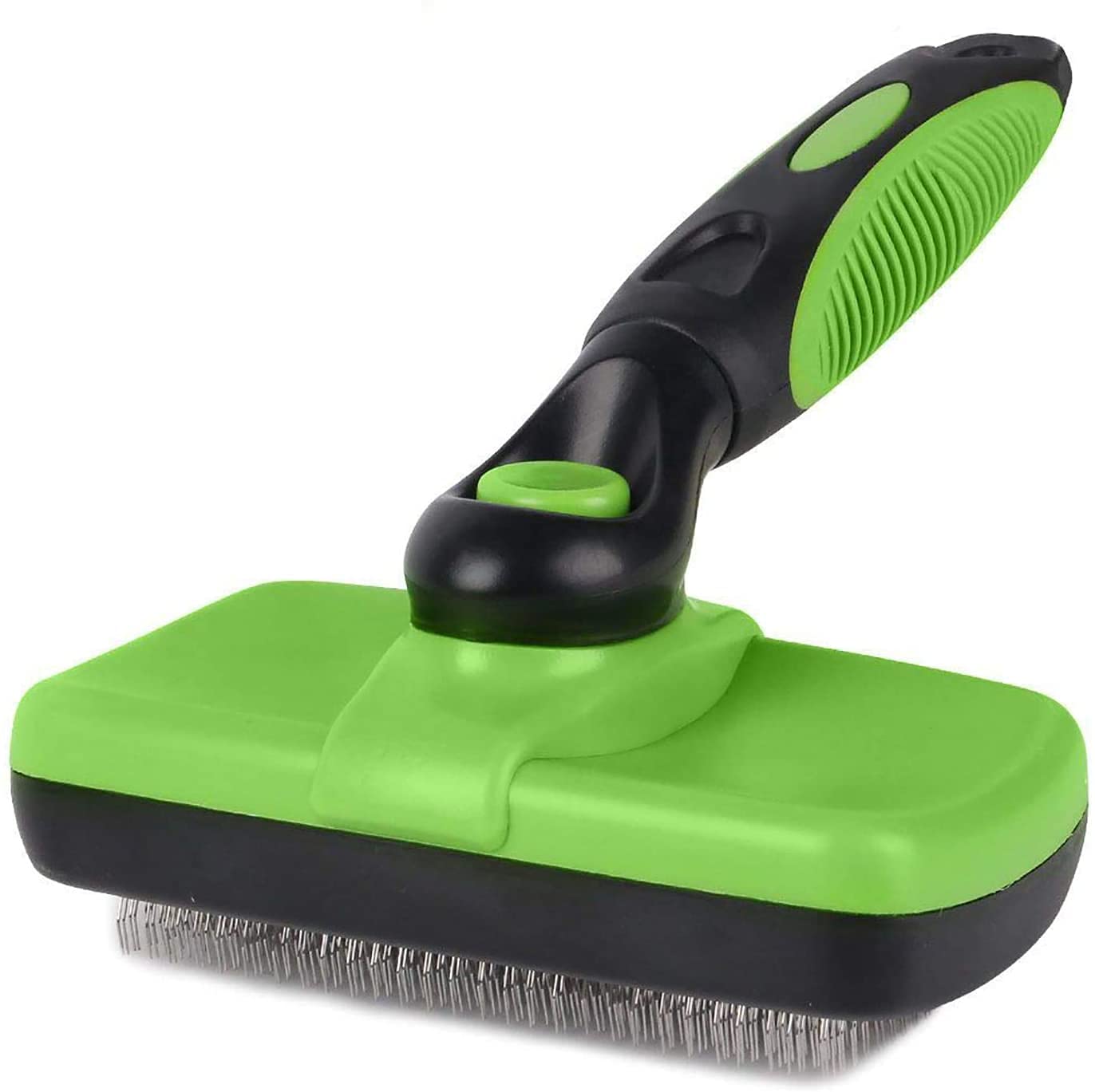 Emily Pets Pet Grooming Brush Self Cleaning Slicker Brushes for Dogs and Cats Long & Thick Hair Best Pet Shedding Tool for Grooming Loose Undercoat,Tangled Knots & Matted Fur(Green) (B097YKBRJH) Amazon Price History, Amazon Price Tracker
