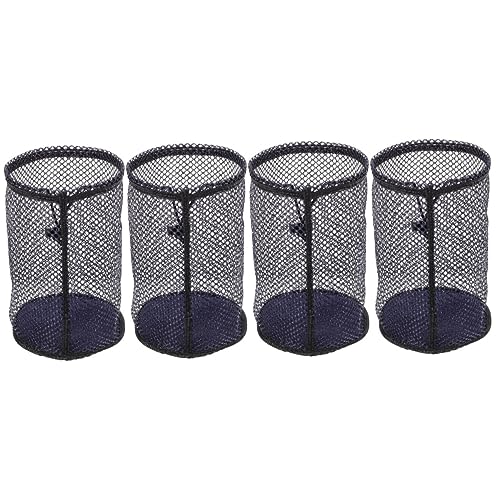 BESPORTBLE 4pcs Mesh Drawstring Golf Pouch Storage Bag for Golf Tennis and Sports Capacity for Easy to Clean and Portable