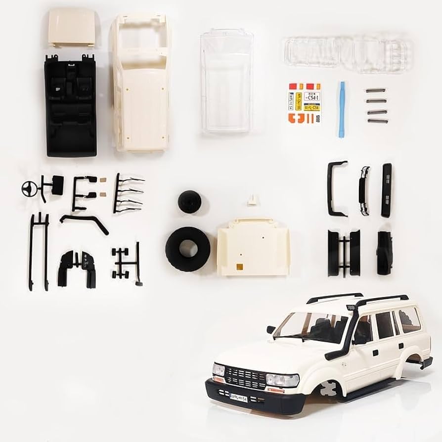 WPL C54ボディキット未使用　C14、C24用ボディキット　80ランクル Amazon.co.jp: WPL C14 C24 C24-1 C54 ランドクルーザー LC80