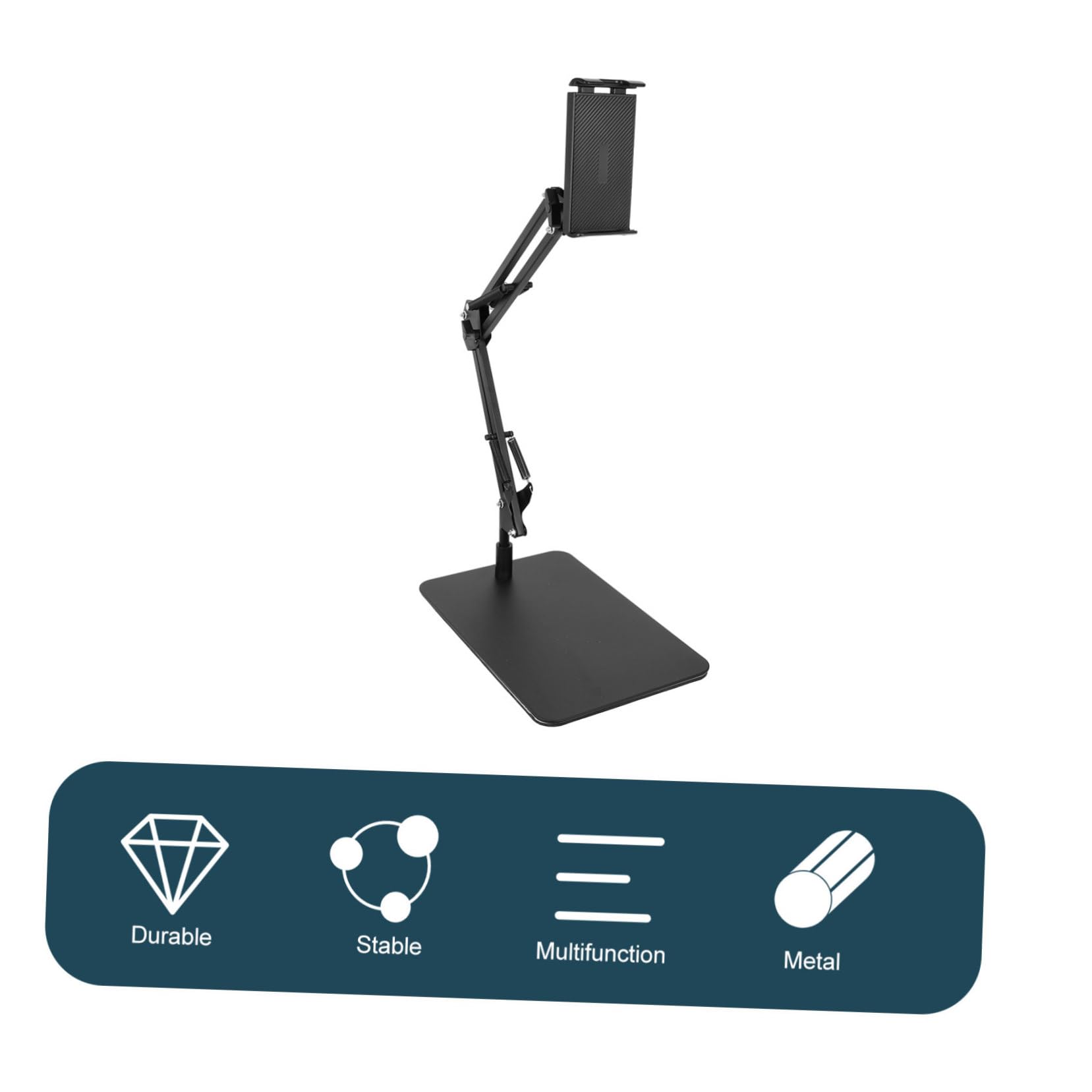 Hemobllo Soporte Telescópico para Tablet y Teléfono Cuello Flexible Ajustable para Escritorio