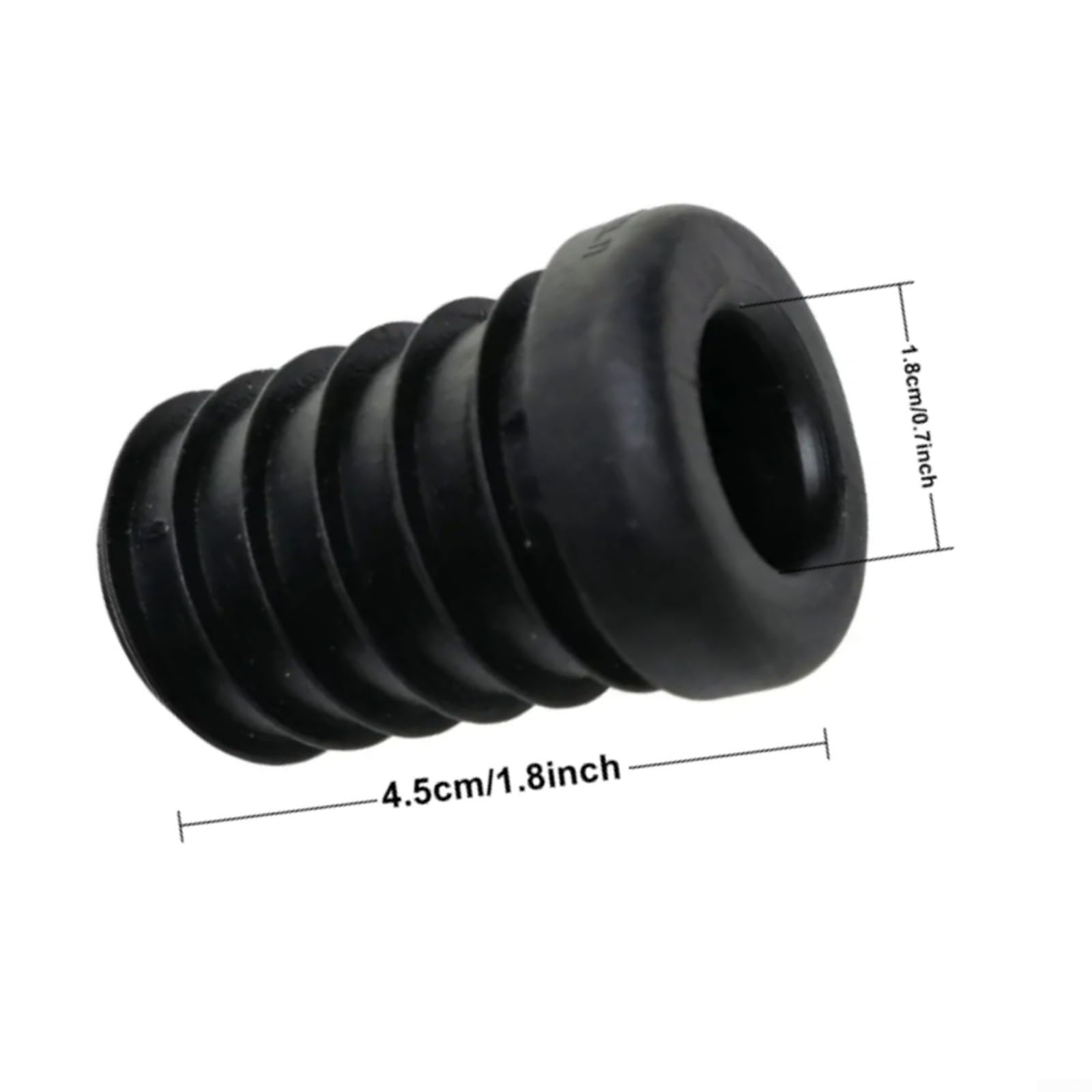Tapón de mástil de windsurf 4,5 cm inserto plástico repuesto