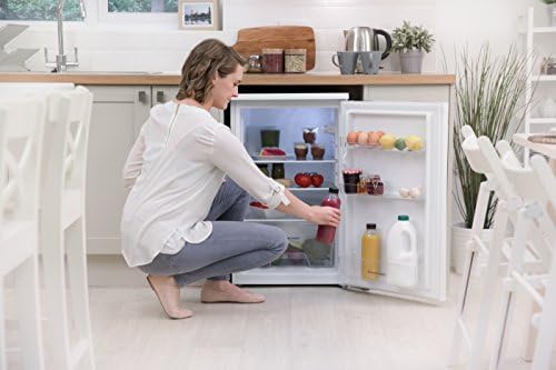 Russell Hobbs RHUCLF2W Freestanding Undercounter Larder Fridge, 111 liters, White, Noise level: decibels 41