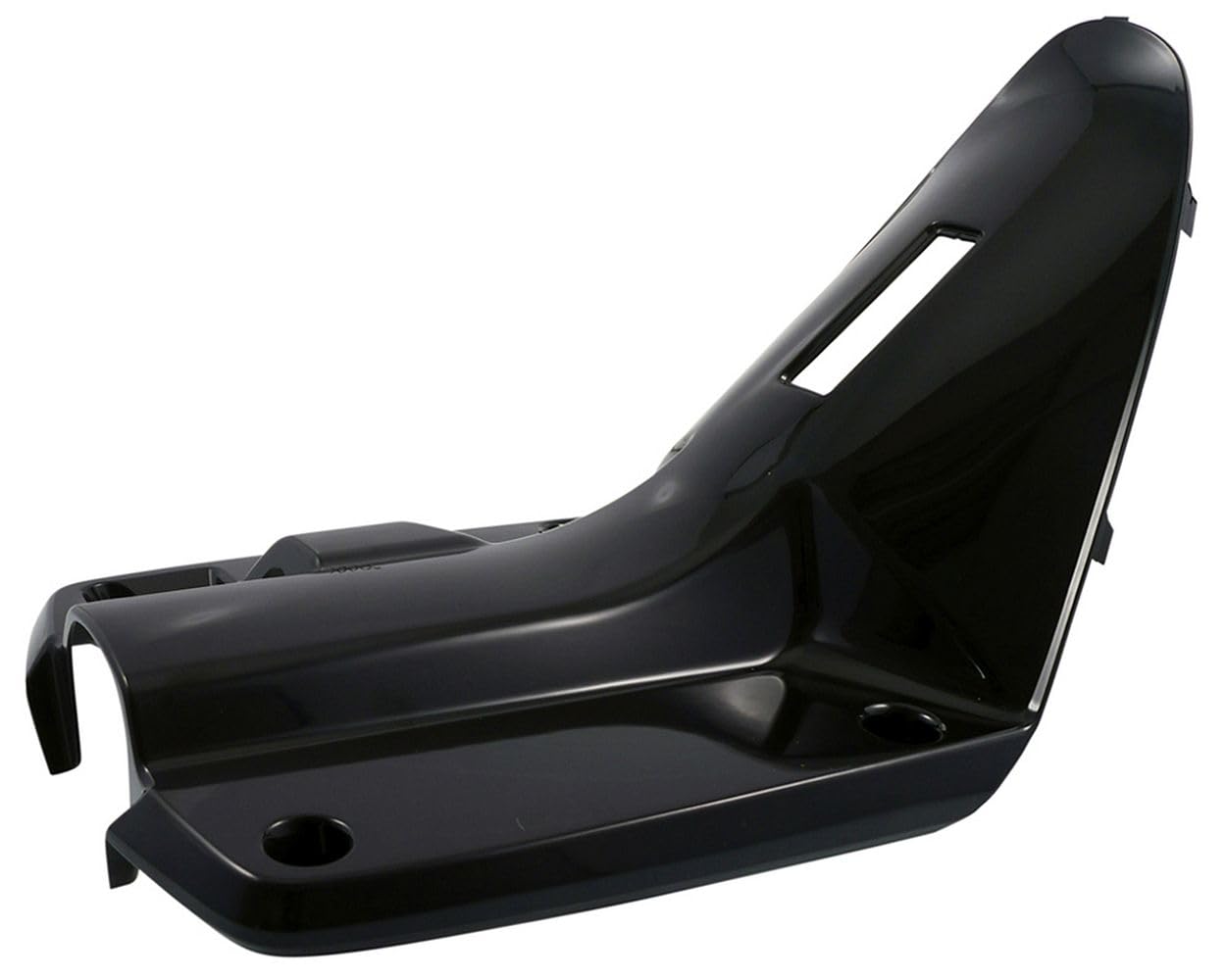 2EXTREME Verkleidung Beinschild schwarz kompatibel für MBK Booster 50 2T AC, Yamaha BWs 50 2T AC