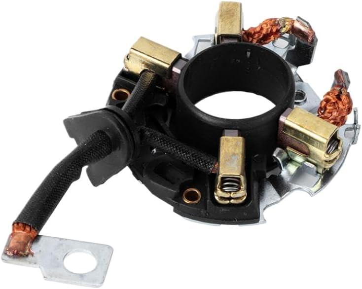 Carbon Brush Holder for Automotive Starter Motor - Compatible with 12V Gas and Diesel Engines
