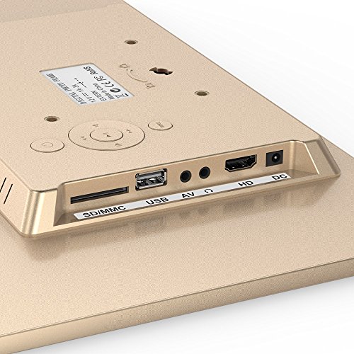 15,4 polegadas LED Digital Photo Frame 1280 * 800 resolução suporte 1080 p vídeo reprodução aleatóri