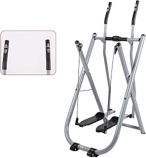 Elíptica Cross Trainer - Máquina de ejercicios plegable para gimnasio en casa para entrenamientos cardiovasculares, diseño compacto para un fácil almacenamiento