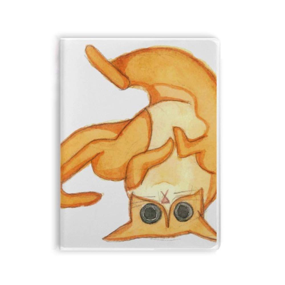 Carnet de notes chat orange avec couverture souple Miaoji - 4