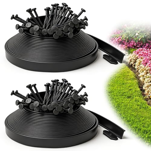Landscape Edging for Garden Border 118 ft Plastic Edging Borders for Lawn