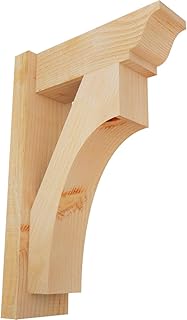 6"W x 16"D x 24"H Westlake Rough Sawn Traditional Outlooker, Douglas Fir