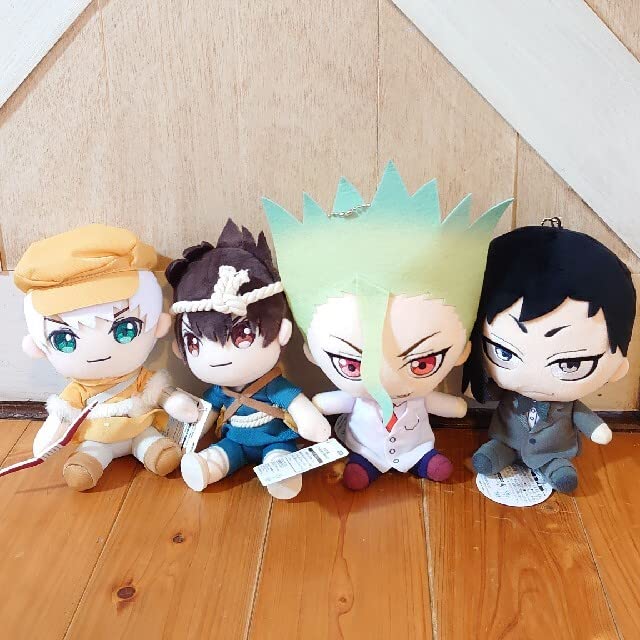 Dr.STONE ぬいぐるみ 石神千空 あさぎりゲン Dr.STONE オリジナルぬいぐるみ 石神千空&あさぎりゲン 海賊ver