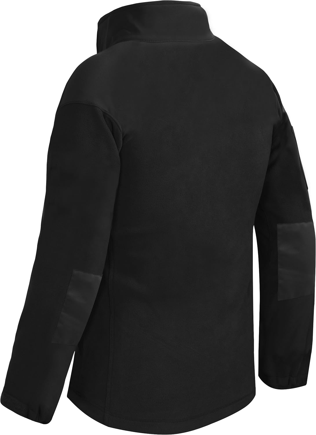 ACE Giacca in pile da uomo - calda giacca outdoor senza cappuccio per uomo - zip a tutta lunghezza e tre tasche