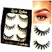 Produktbild LUXIE LASHES 3D Luxury Messy Curly Faux Nerz natürliche Streifen gefälschte lange Wimpern Multipack - 3 Paar Pack Grausamkeit frei (Carmen)