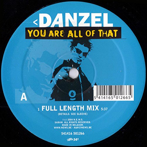 You Are All of That [Vinyl Single] - Danzel: Amazon.de: Musik-CDs & Vinyl