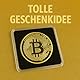 PfX Krypto Bitcoin Münze [mit 24-Karat Echt-Gold überzogen] inklusive edlem Plexiglas Münz-Etui