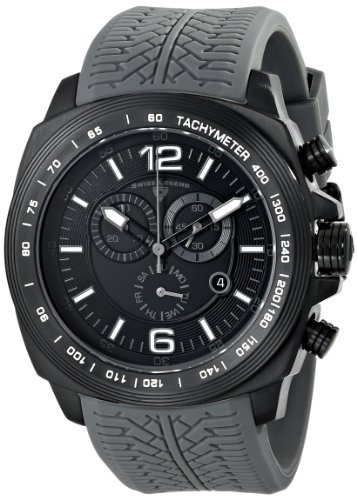 Swiss Legend Men's 21046-BB-01-GRYAS Sprinter Analog Display Swiss Quartz Grey Watch