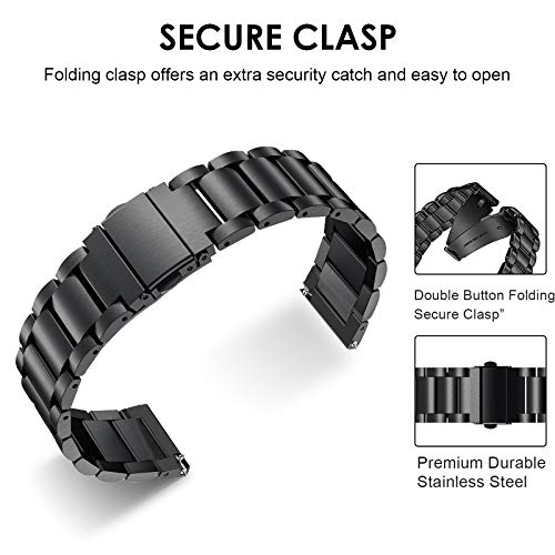 Hatolove Bandje Compatibel met Galaxy Watch 3 45mm/Huawei Watch GT2 46 mm/Watch GT 46 mm/Watch GT Active/Watch 2 Pro… - Image 4