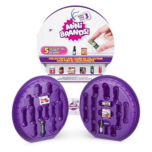 5 SURPRISE- Mini Marcas Serie Global 3 Estuche de coleccionista, Color (ZURU 77436)