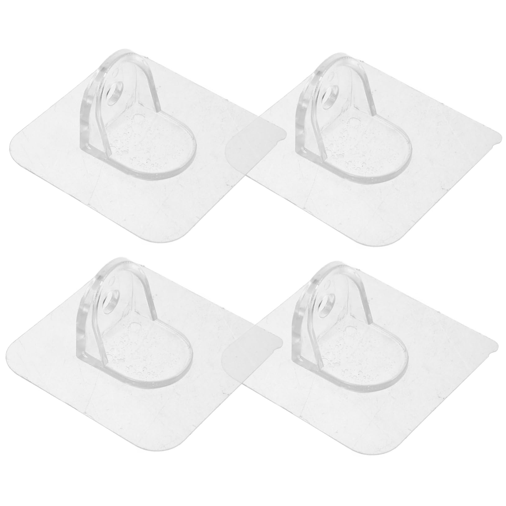 Abaodam Playpen Stabilizers 4pcs Fixing Clips Adhesive Stabilizer Base Baby Proofing Corner Protectors