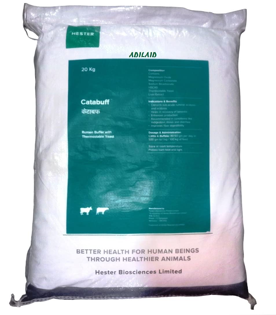 Catabuff Rumen Booster Thermostable Yeast for Cow,Buffalo,Horse,Goat,Sheep & Poultry Health Supplements (20 kg) (B0C622X4ST) Amazon Price History, Amazon Price Tracker